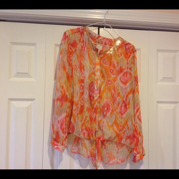 Chico's Tops - Chico's Ikat top size 2 (12)